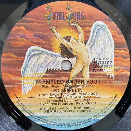 Led Zeppelin – Trampled Under Foot (LP, Vinyl Record Album)