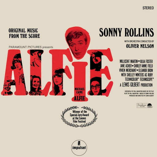 Sonny Rollins – Original Music From The Score "Alfie" (LP, Vinyl Record Album)