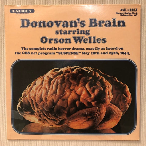 Orson Welles – Donovan's Brain (LP, Vinyl Record Album)
