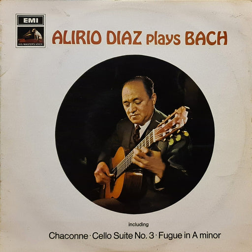 Alirio Díaz – Plays Bach (LP, Vinyl Record Album)