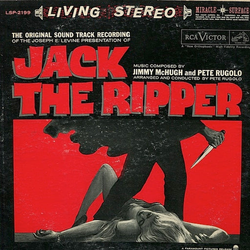 Jimmy McHugh, Pete Rugolo – Jack The Ripper (The Original Soundtrack Recording) (LP, Vinyl Record Album)