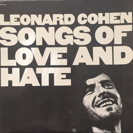 Leonard Cohen – Songs Of Love And Hate (LP, Vinyl Record Album)
