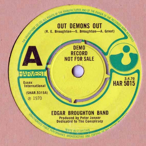 The Edgar Broughton Band – Out Demons Out (LP, Vinyl Record Album)
