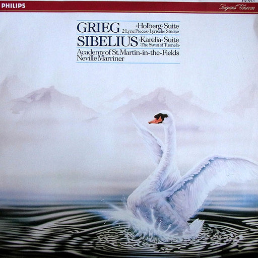 Edvard Grieg, Jean Sibelius, The Academy Of St. Martin-in-the-Fields, Sir Neville Marriner – Holberg Suite - Karelia Suite (LP, Vinyl Record Album)