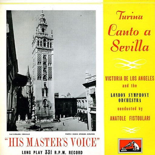 Joaquín Turina, Victoria De Los Angeles, Anatole Fistoulari, The London Symphony Orchestra – Canto A Sevilla (LP, Vinyl Record Album)
