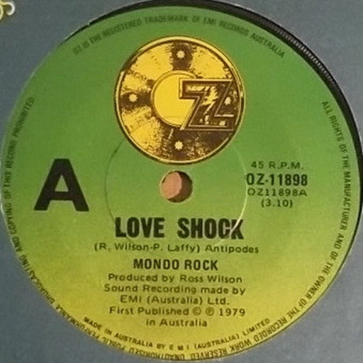 Mondo Rock – Love Shock (LP, Vinyl Record Album)