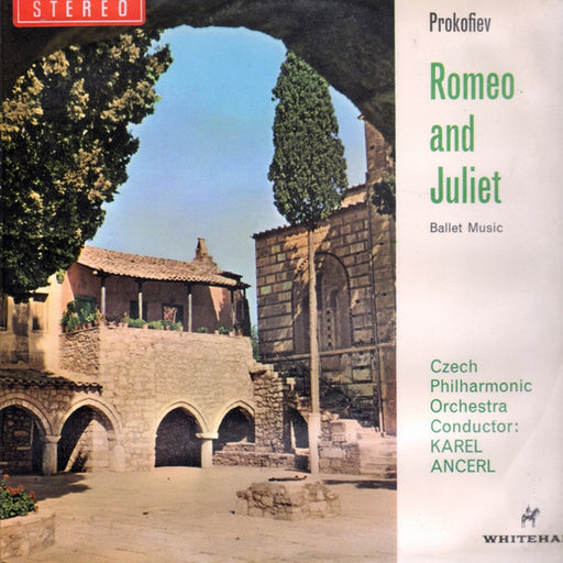 Sergei Prokofiev, The Czech Philharmonic Orchestra, Karel Ančerl – Romeo And Juliet Ballet Music (LP, Vinyl Record Album)