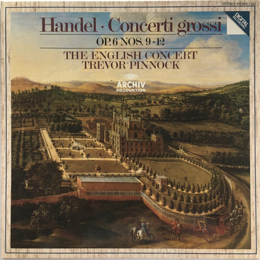 Georg Friedrich Händel, English Concert, Trevor Pinnock – Concerti Grossi, Op. 6 Nos. 9-12 (LP, Vinyl Record Album)
