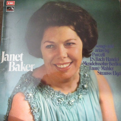 Janet Baker – Songs And Arias By Purcell, J.S. Bach, Handel, Mendelssohn, Berlioz, Fauré, Mahler, Strauss & Elgar (LP, Vinyl Record Album)