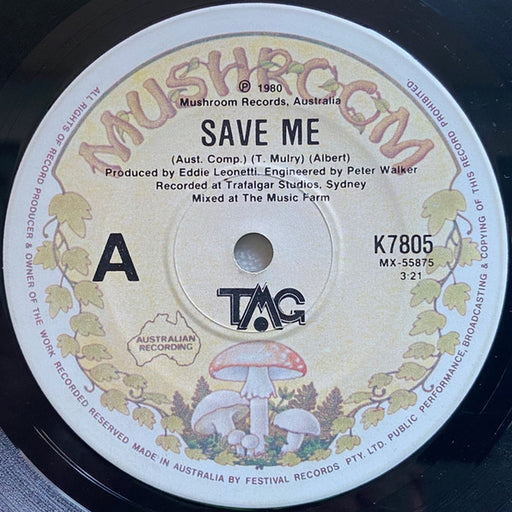 Ted Mulry Gang – Save Me (LP, Vinyl Record Album)