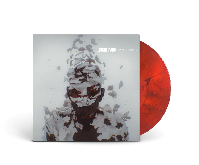 Linkin Park - Living Things (Red Smoke Vinyl) LP vinyl record, image 2 of 2
