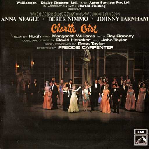 Anna Neagle, Derek Nimmo, John Farnham – Charlie Girl (The Australian Cast Recording) (LP, Vinyl Record Album)