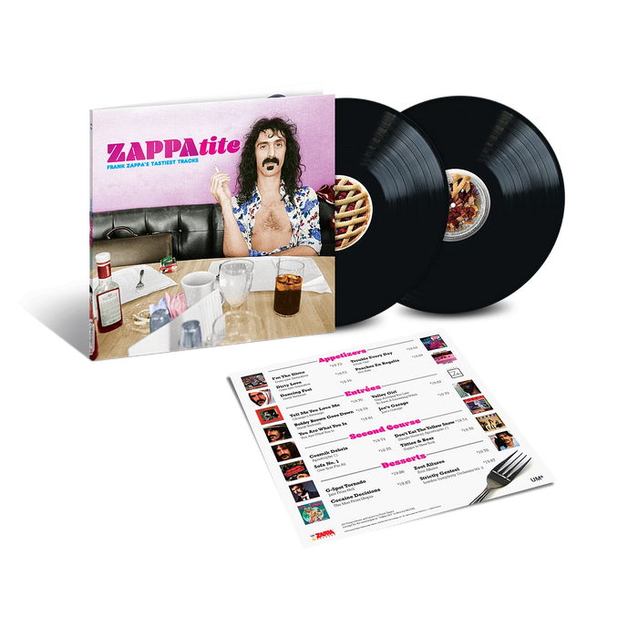 Frank Zappa – Zappatite: Frank Zappa's Tastiest Tracks (2xLP) LP vinyl record, image 2 of 2