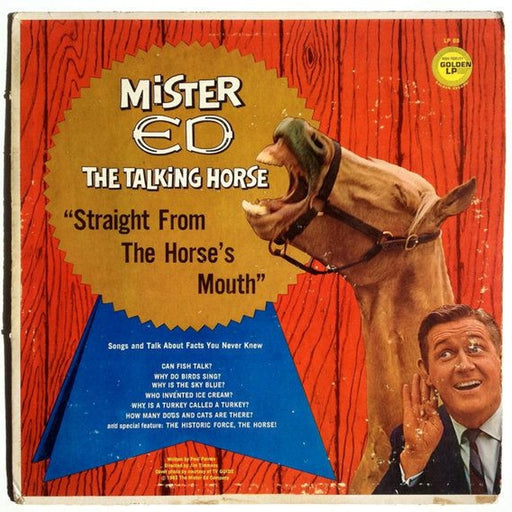 Mike Stewart And The Stable Hands – Mister Ed The Talking Horse "Straight From The Horse's Mouth" (LP, Vinyl Record Album)