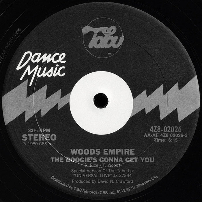 Woods Empire – The Boogie's Gonna Get You (LP, Vinyl Record Album)