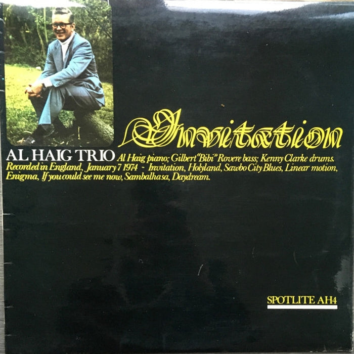 Al Haig Trio – Invitation (LP, Vinyl Record Album)