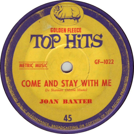 Joan Baxter, Redd Wayne – Come And Stay With Me / The Game Of Love (LP, Vinyl Record Album)