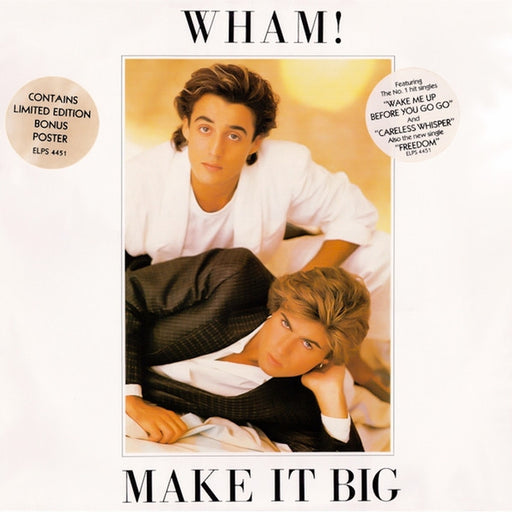 Wham! – Make It Big (LP, Vinyl Record Album)