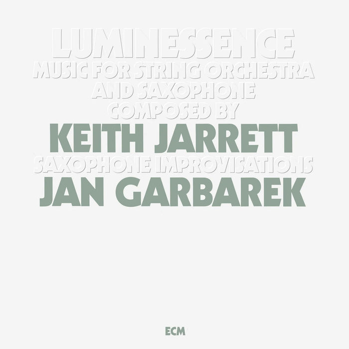 Keith Jarrett, Jan Garbarek – Luminessence (ECM) LP vinyl record