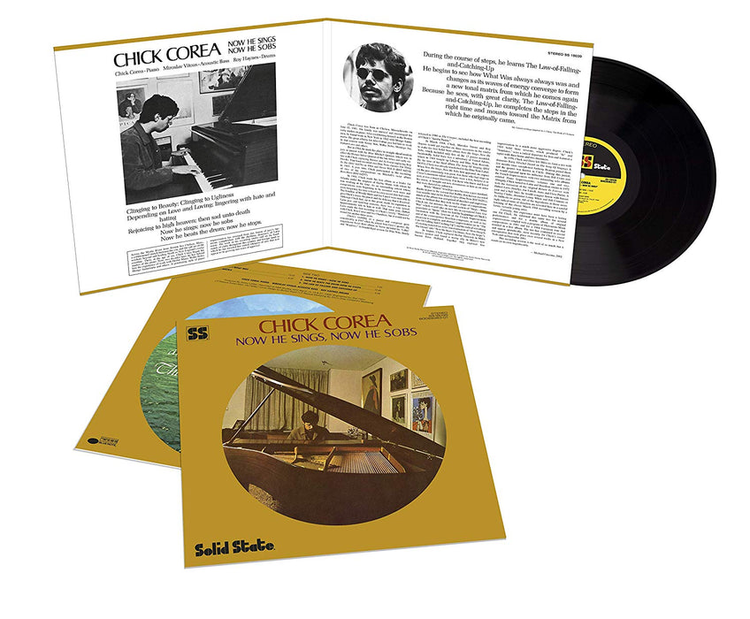 Chick Corea – Now He Sings, Now He Sobs (Blue Note Tone Poet) LP vinyl record, image 3 of 3