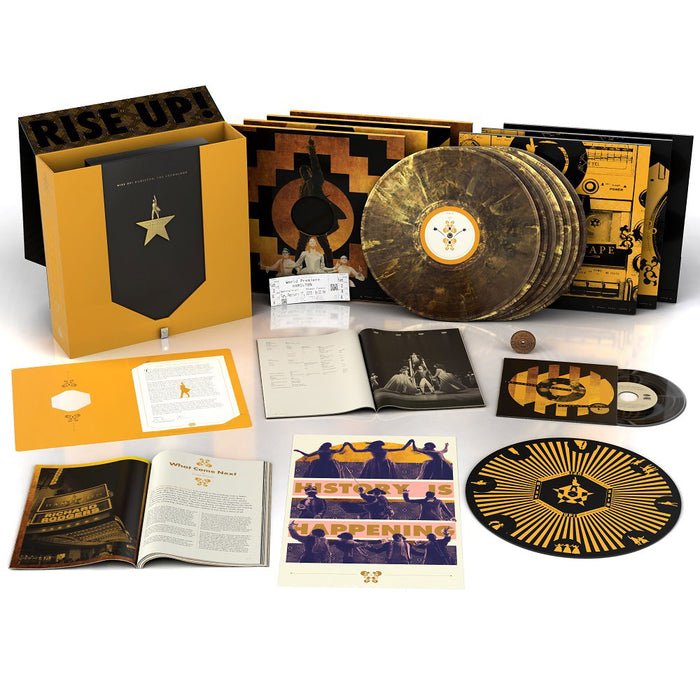 Various Artists - Rise Up! Hamilton: the Anthology (7xLP, 7", Copper Black Ice, Limited Boxset) LP vinyl record, image 2 of 5