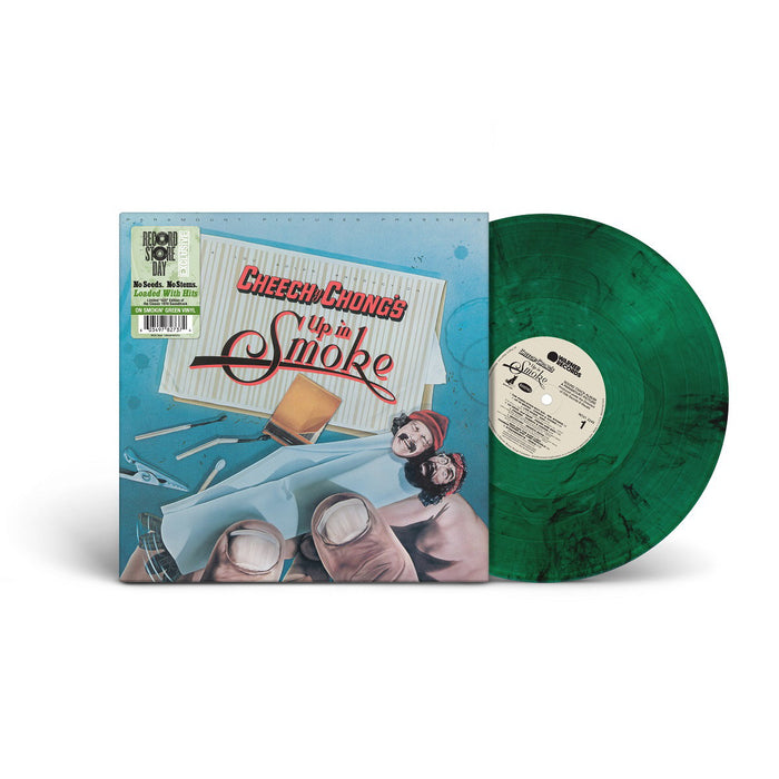 Cheech & Chong – Cheech & Chong's Up In Smoke (Smokin' Green Vinyl) LP vinyl record, image 2 of 2