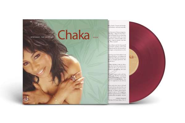 Chaka Khan – Epiphany: The Best Of Chaka Khan (Burgundy Vinyl) LP vinyl record, image 2 of 2