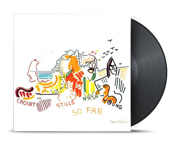 Crosby, Stills, Nash & Young – So Far LP vinyl record, image 2 of 2
