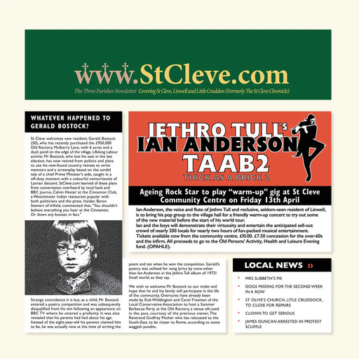 Ian Anderson: Thick As A Brick 2 (2xLP, Half-Speed Master) - Image 1