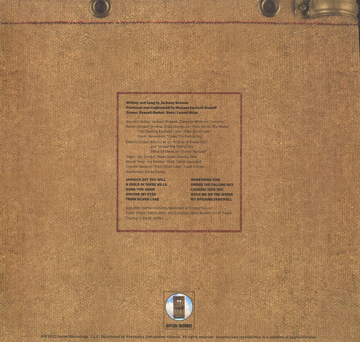 Jackson Browne – Jackson Browne LP vinyl record, image 3 of 3