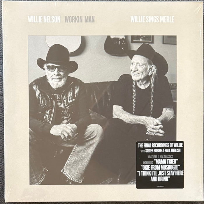 Willie Nelson – Workin' Man: Willie Sings Merle (LP, Vinyl Record Album)