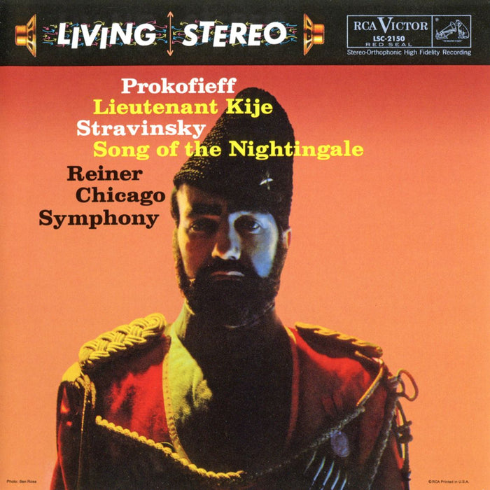 Fritz Reiner – Lieutenant Kije / Song Of The Nightingale (RCA Living Stereo) LP vinyl record