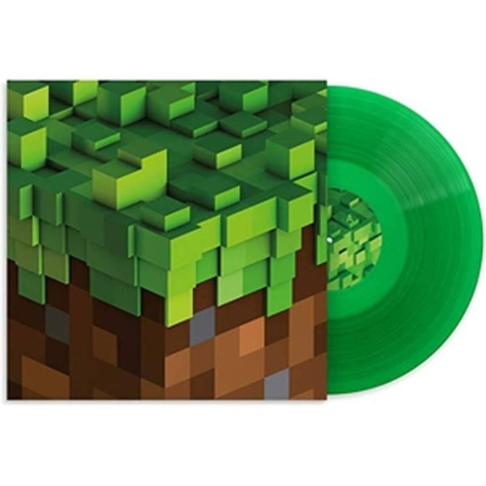 C418 – Minecraft Volume Alpha (Translucent Green Vinyl) LP vinyl record, image 2 of 2