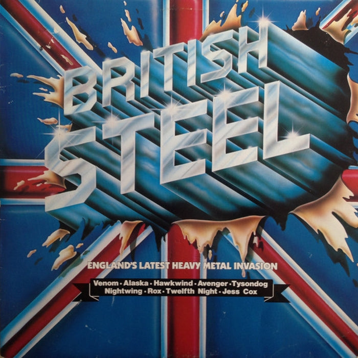 Various – British Steel - England's Latest Heavy Metal Invasion (LP, Vinyl Record Album)