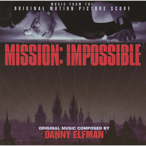 Danny Elfman – Mission Impossible (2xLP, 30th Anniversary Edition, Blue Vinyl) LP vinyl record, image 1 of 2