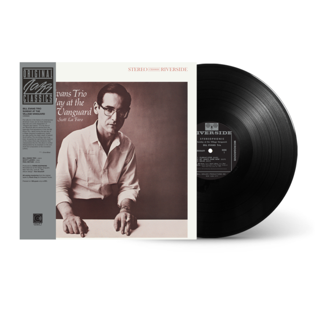 The Bill Evans Trio, Scott LaFaro – Sunday At The Village Vanguard (Craft / Riverside) LP vinyl record, image 2 of 2