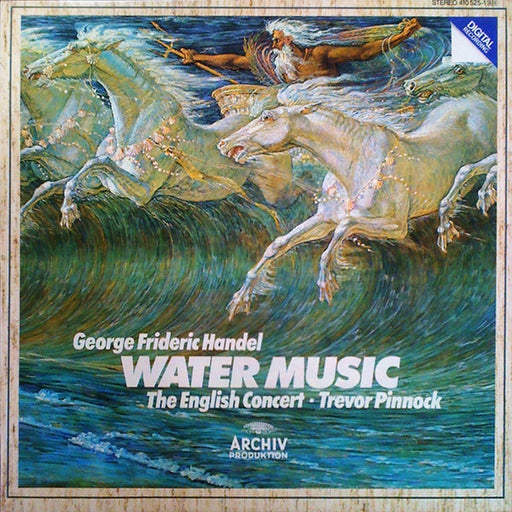 Georg Friedrich Händel, The English Concert, Trevor Pinnock – Water Music (LP, Vinyl Record Album)