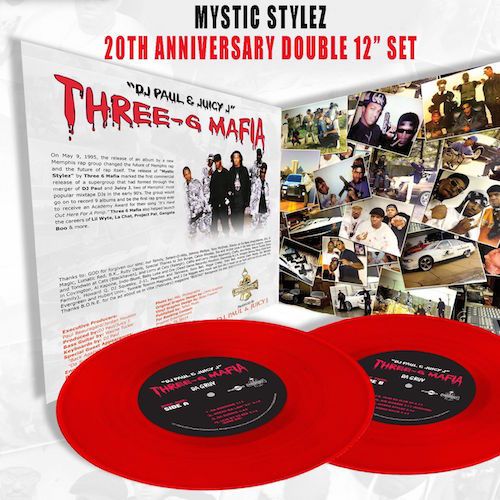 Three 6 Mafia – Mystic Stylez (2xLP, Red vinyl) - Image 2