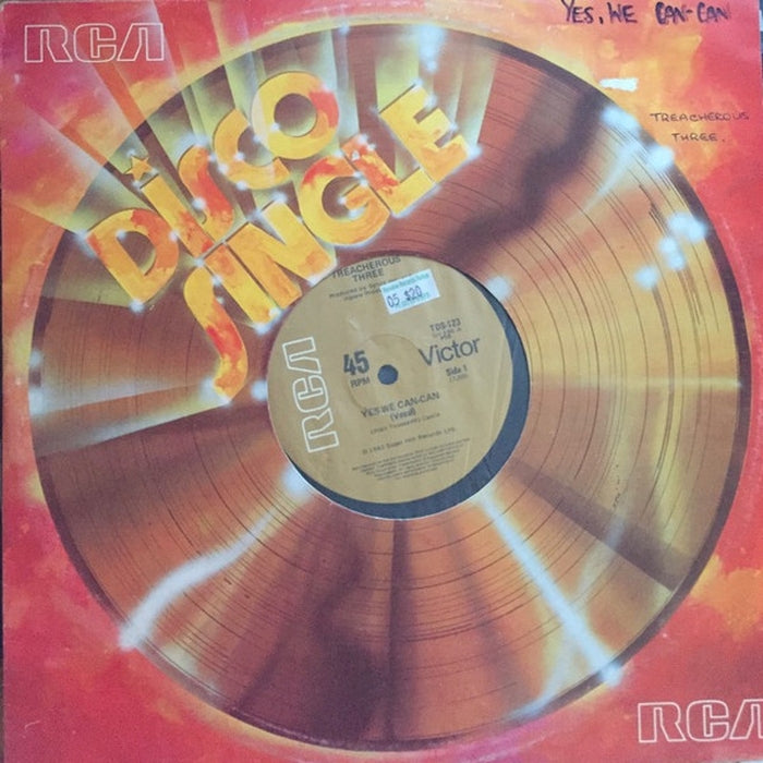 Treacherous Three – Yes We Can-Can (LP, Vinyl Record Album)