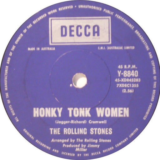 The Rolling Stones – Honky Tonk Women (LP, Vinyl Record Album)