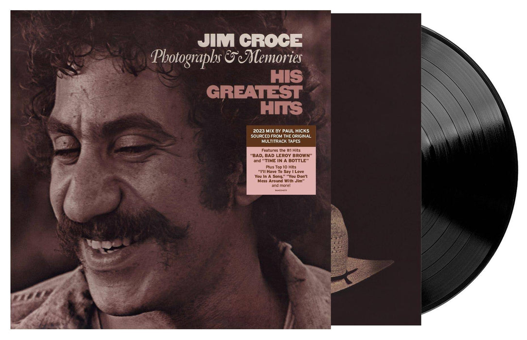 Jim Croce – Photographs & Memories (His Greatest Hits) LP vinyl record, image 2 of 3