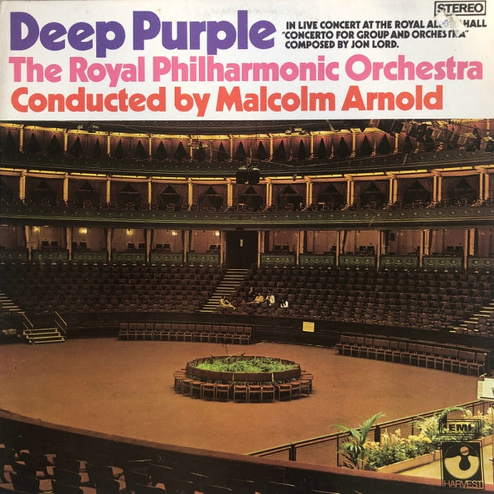 Deep Purple, Royal Philharmonic Orchestra, Malcolm Arnold – Concerto For Group And Orchestra (LP, Vinyl Record Album)