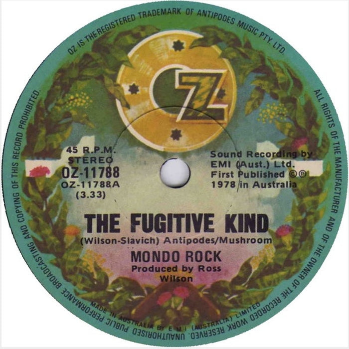 Mondo Rock – The Fugitive Kind (LP, Vinyl Record Album)