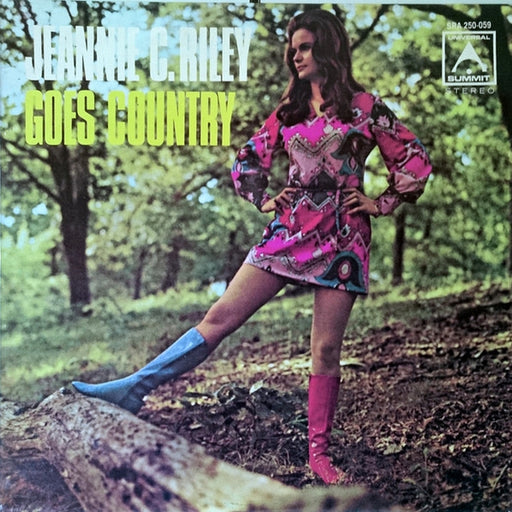 Jeannie C. Riley – Goes Country (LP, Vinyl Record Album)