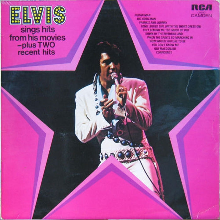 Elvis Presley – Elvis Sings Hits From His Movies (LP, Vinyl Record Album)