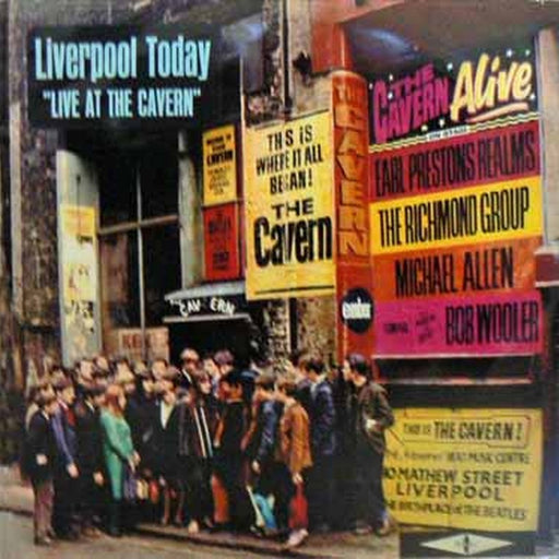 Various – Liverpool Today "Live At The Cavern" (LP, Vinyl Record Album)