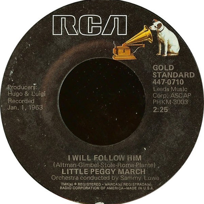 Peggy March – I Will Follow Him / Hello Heartache, Goodbye Love (LP, Vinyl Record Album)