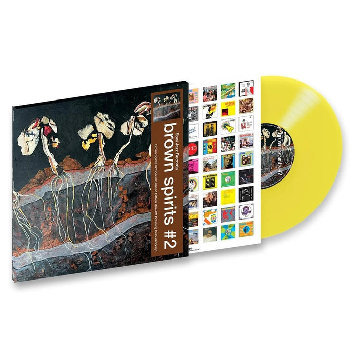 Brown Spirits – Brown Spirits #2 (Yellow Vinyl) LP vinyl record, image 2 of 2
