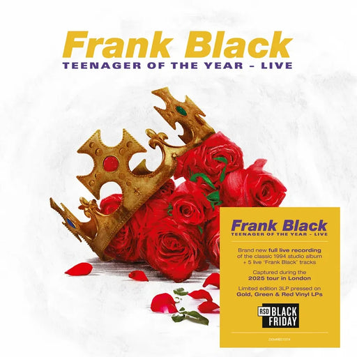 Black Frank – Teenager of the Year: Live  (3xLP, Gold, Green & Red Vinyl, RSD BF 2026) LP vinyl record, image 1 of 2