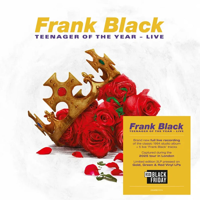 Black Frank – Teenager of the Year: Live  (3xLP, Gold, Green & Red Vinyl, RSD BF 2026) LP vinyl record, image 1 of 2